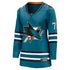 Town Jersey Women's Fanatics Macklin Celebrini Teal Sharks Jersey