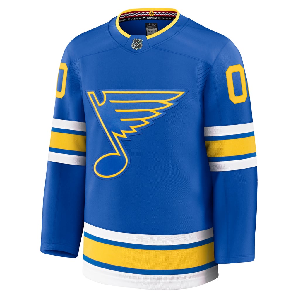 Town Jersey St. Louis Blues Fanatics Home Premium Custom Jersey