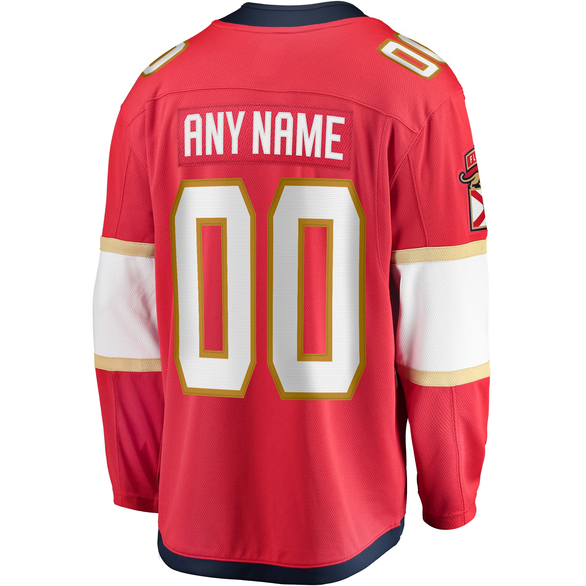 Town Jersey Florida Panthers Fanatics Home Breakaway Custom Jersey