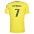 Customized Cristian Espinoza Nashville SC 2026 The Reverb Kit Replica Custom Jersey Yellow