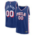 Town Jersey Philadelphia 76ers Fanatics Fast Break Custom Jersey Icon Blue