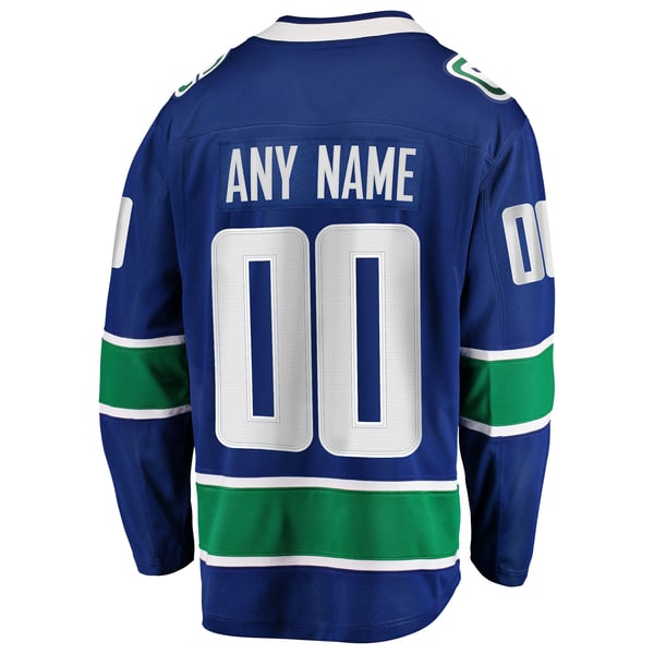 Town Jersey Vancouver Canucks Fanatics Breakaway Home Jersey - Blue