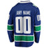 Town Jersey Vancouver Canucks Fanatics Breakaway Home Jersey - Blue