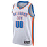 Town Jersey Nike Unisex Oklahoma City Thunder Swingman Custom Jersey White
