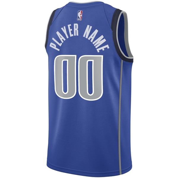 Town Jersey Nike Men's Dallas Mavericks Custom Icon Edition Jersey