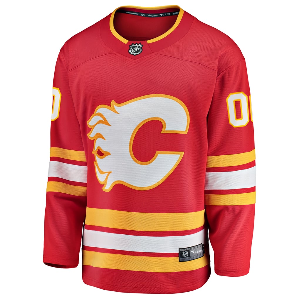 Town Jersey Fanatics Calgary Flames Breakaway Custom Jersey