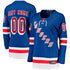 Town Jersey Women's Fanatics New York Rangers Home Breakaway Custom Jersey