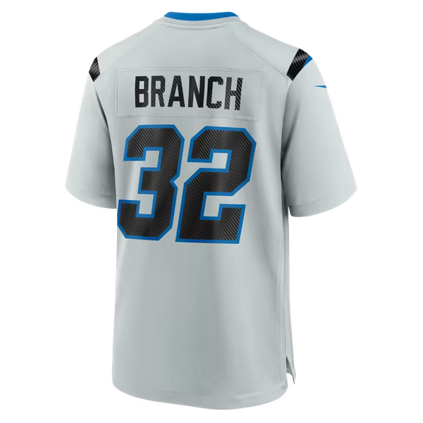 Brian Branch Detroit Lions Nike 2026 Rivalries Collection Game Jersey - Silver