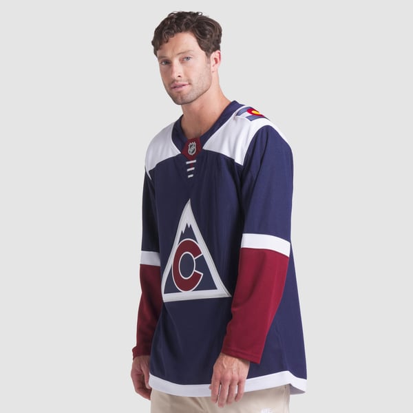 Town Jersey Fanatics Colorado Avalanche Alternate Premium Custom Jersey