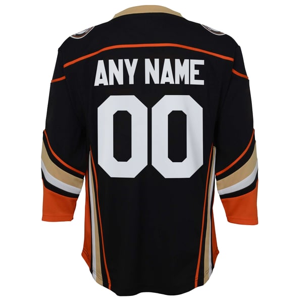 Town Jersey Outerstuff Kids' Anaheim Ducks Home Replica Custom Jersey