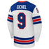 Town Jersey Jack Eichel USA Hockey Nike 2026 Away Replica Jersey White