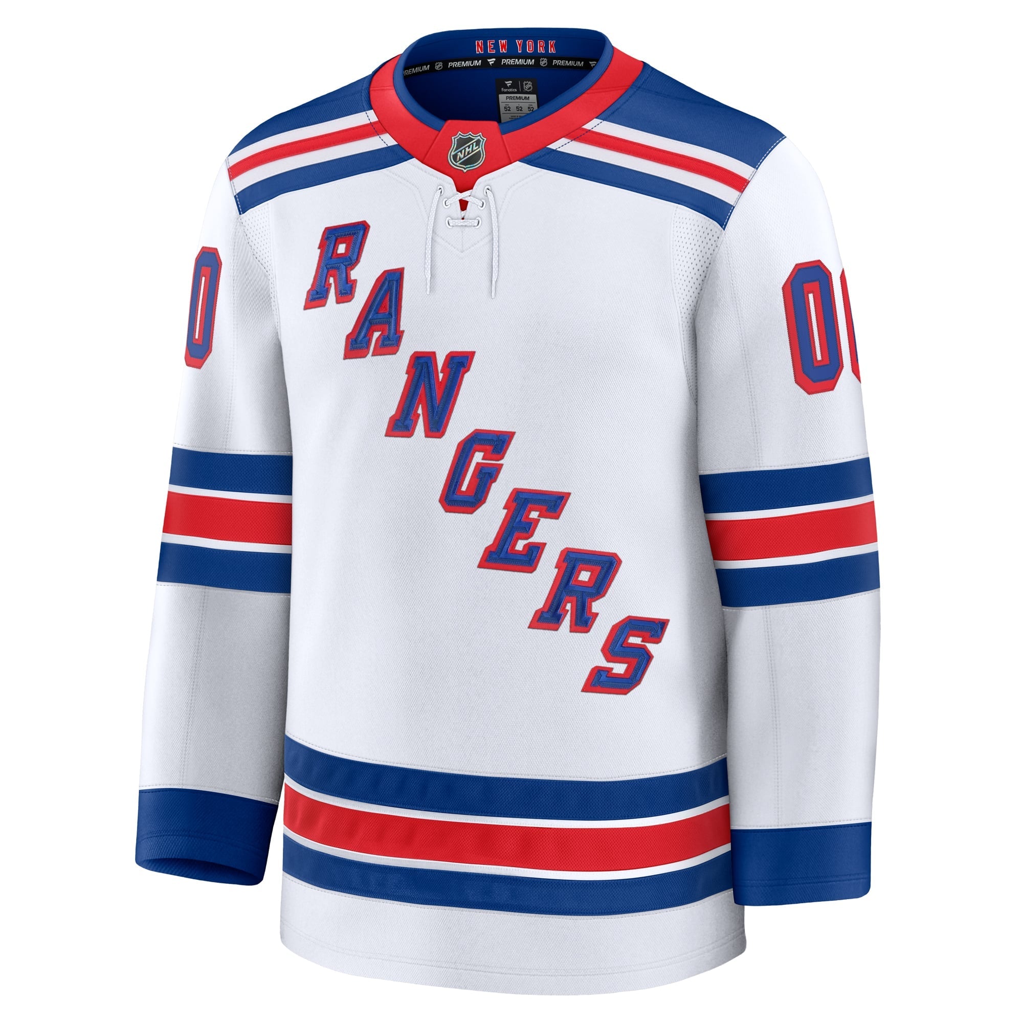 Town Jersey New York Rangers Fanatics Away Premium Custom Jersey
