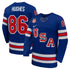 Town Jersey Nike US Hockey Jack Hughes 2026 Home Replica Jersey