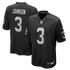 Taron Johnson Las Vegas Raiders Nike Team Game Jersey - Black