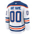 Town Jersey Edmonton Oilers Fanatics Away Premium Custom Jersey - White