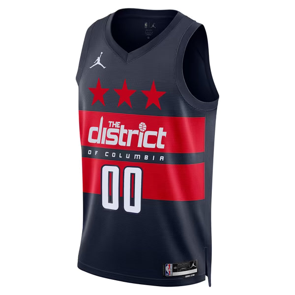 Town Jersey Unisex Washington Wizards Jordan Brand Custom Swingman Jersey Navy