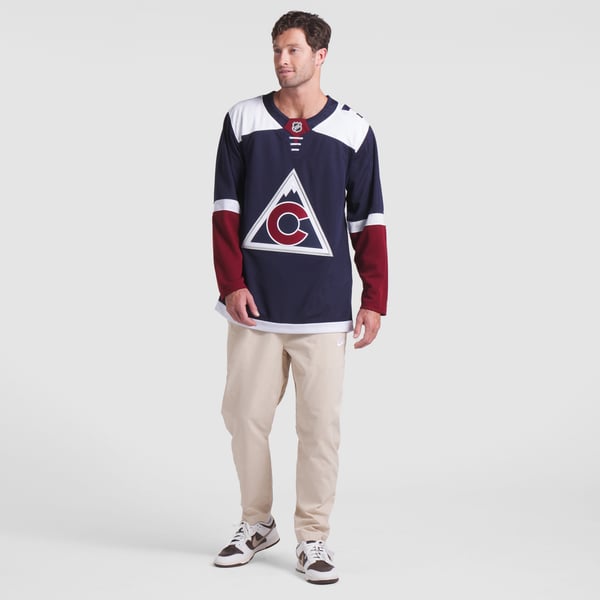 Town Jersey Fanatics Colorado Avalanche Alternate Premium Custom Jersey