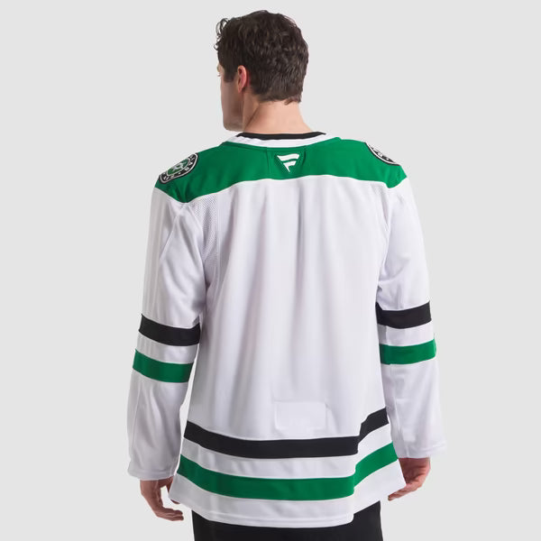 Town Jersey Dallas Stars Fanatics Away Premium Custom Jersey - White