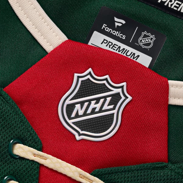 Town Jersey Fanatics Minnesota Wild Home Premium Jersey Green