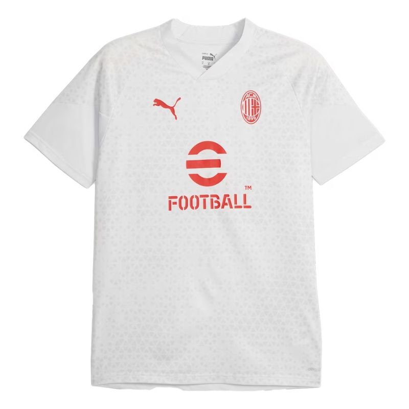 AC Milan Puma 2023/24 Training Jersey - Gray