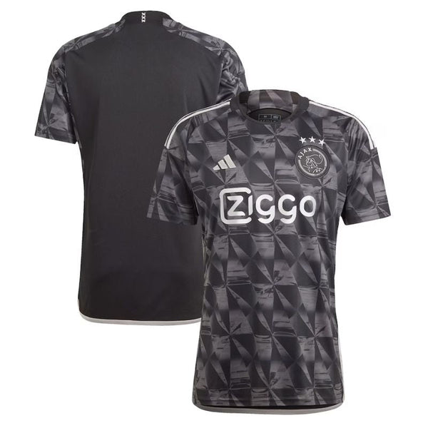 Ajax Adidas 2023/24 Third Custom Jersey - Black