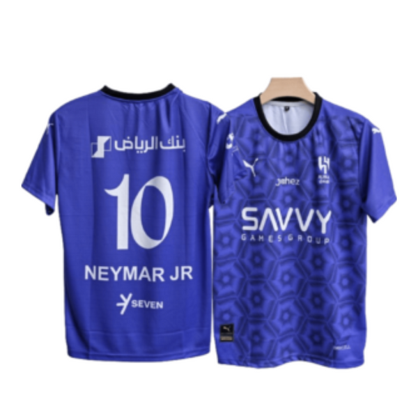 Al Hilal Puma 2024-2025 Neymar JR 10 home  Jersey - Blue