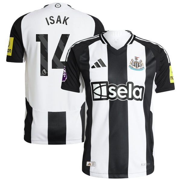 Alexander Isak 14 Newcastle United adidas Shirt 2024/25 Home Player Jersey - Black