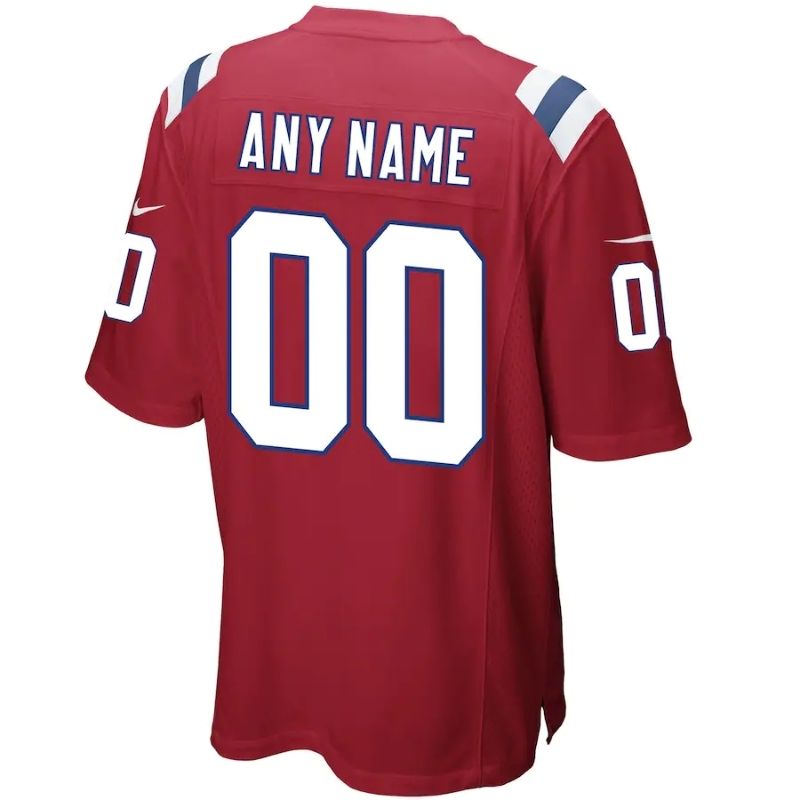 New England Patriots Team 2022 Custom jersey Unisex Pro Official - Red - Jersey Teams World