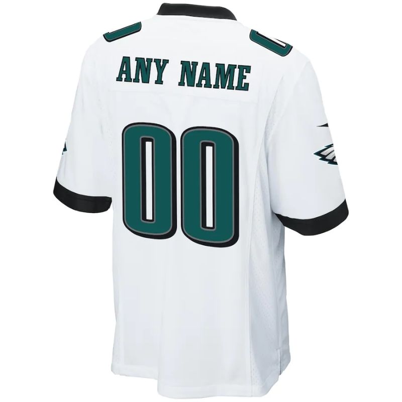 Philadelphia Eagles Team 2022 Custom jersey Unisex Pro Official - White - Jersey Teams World