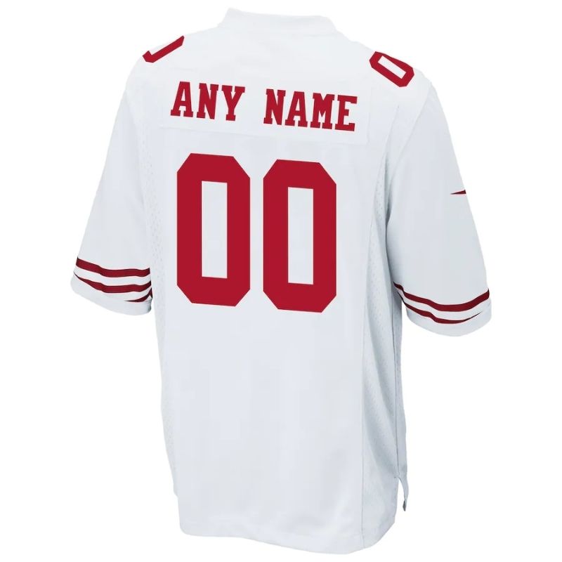 San Francisco 49ers Team 2022 Custom jersey Unisex Pro Official - Red - Jersey Teams World