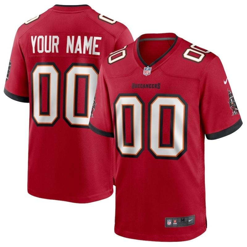 Tampa Bay Buccaneers Team 2022 Custom jersey Unisex Pro Official - Red - Jersey Teams World