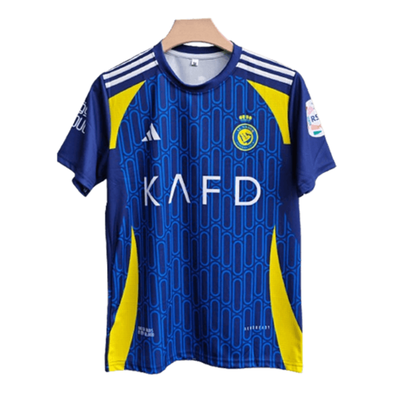 Al nassr 2024-25 C.Ronaldo 7 Away Adidas Jersey - Blue