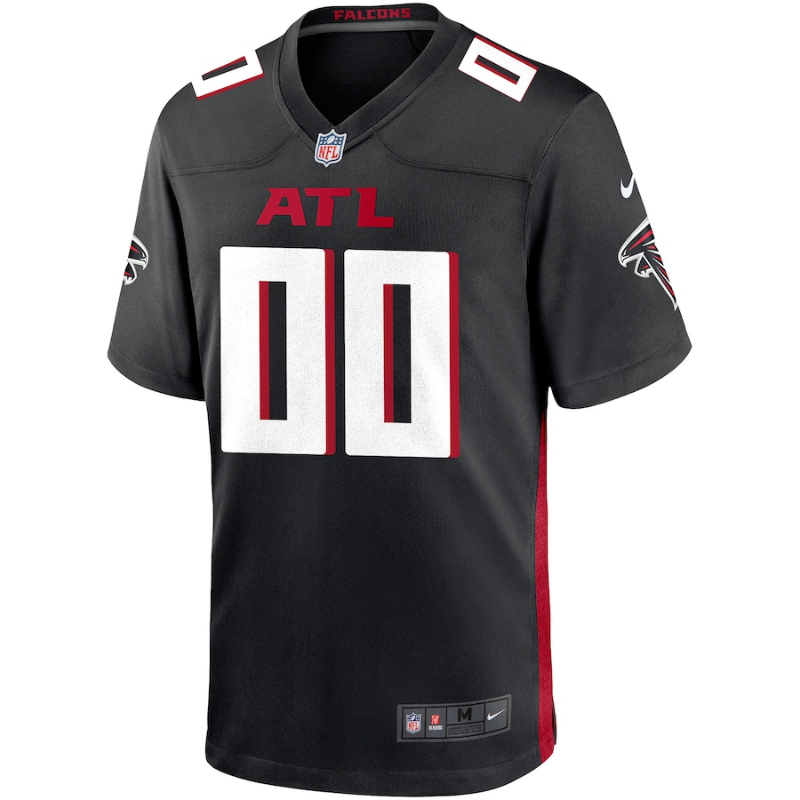 Atlanta Falcons Team Custom jersey Unisex Pro Official - Black - Jersey Teams World