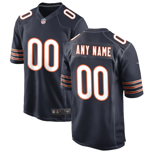 Chicago Bears Team 2022 Custom jersey Unisex Pro Official - Navy - Jersey Teams World