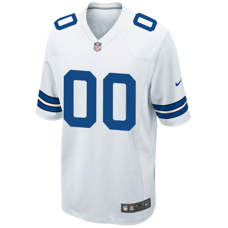 Dallas Cowboys Team 2022 Personalized jersey Unisex Pro Official - White - Jersey Teams World