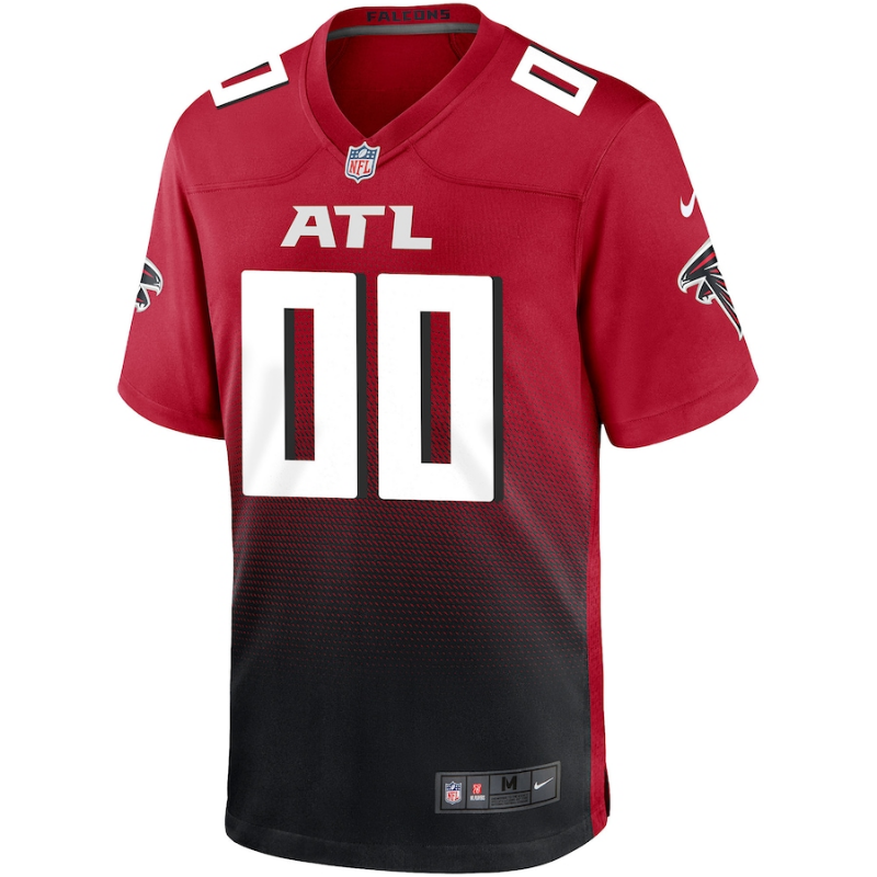 Atlanta Falcons Team Custom jersey Unisex Pro Official - Red - Jersey Teams World