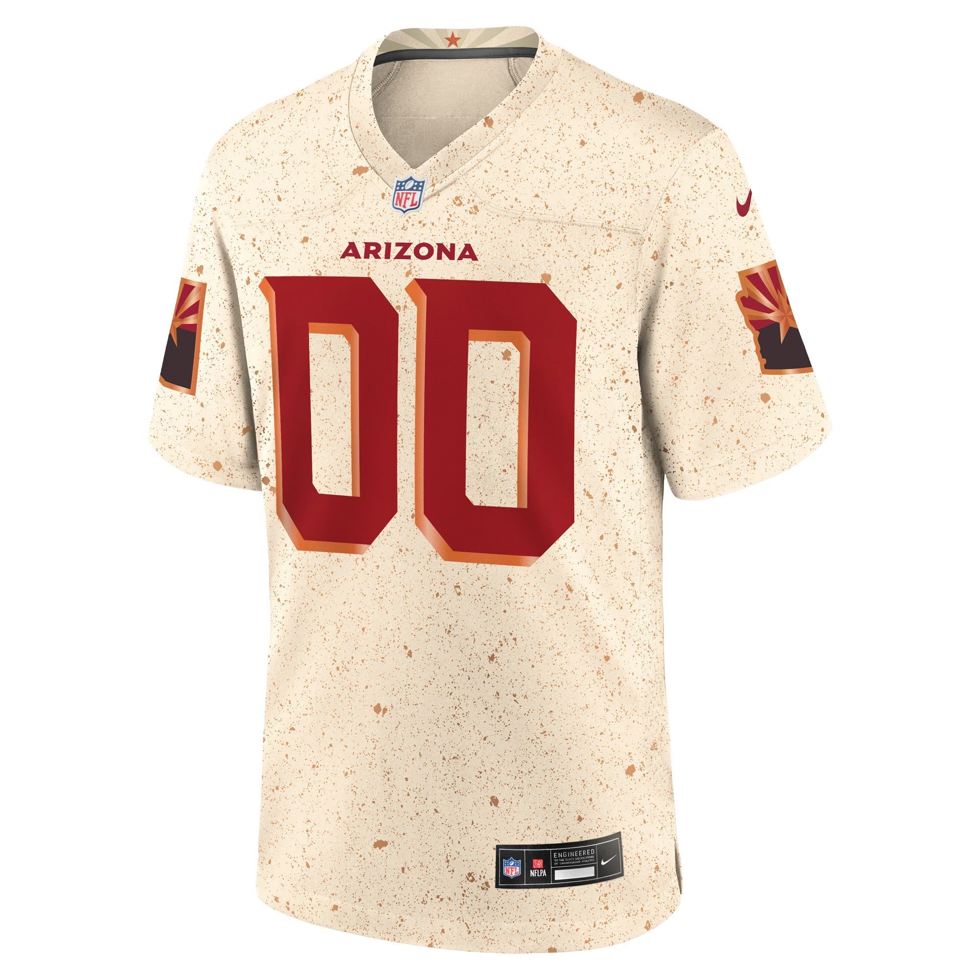 Arizona Cardinals Town Jersey 2026 Rivalries Collection Customized Game Jersey - Natural
