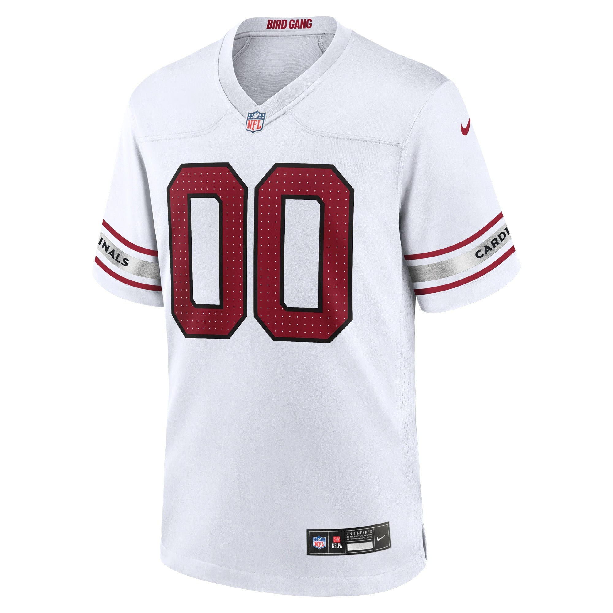 Arizona Cardinals Custom Custom Game Jersey - White - Jersey Teams World