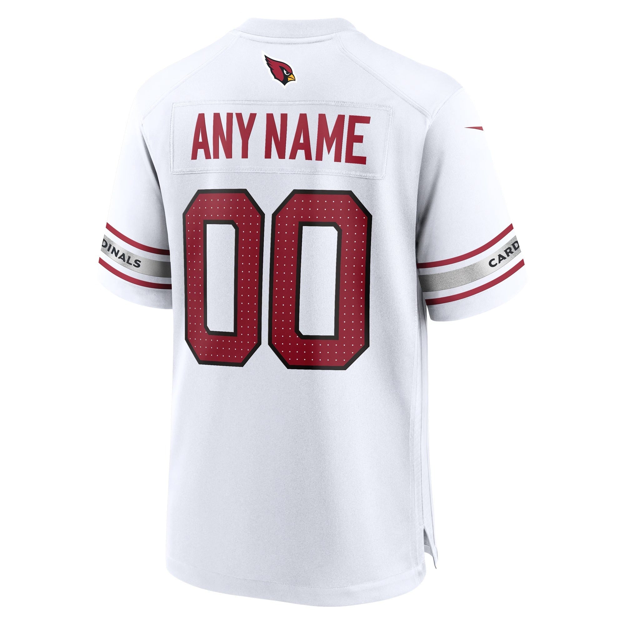 Arizona Cardinals Custom Custom Game Jersey - White - Jersey Teams World