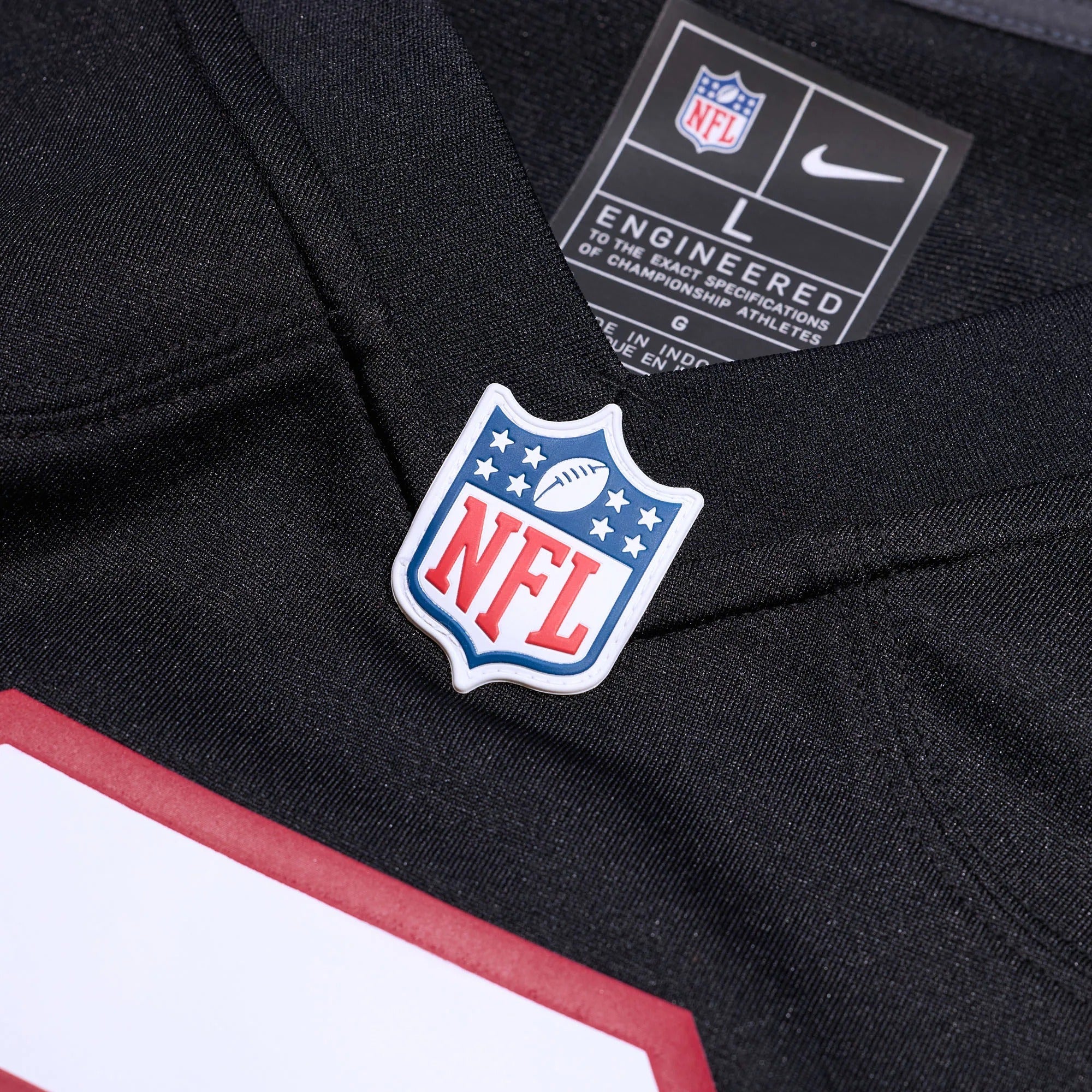Atlanta Falcons Town Jersey Throwback Customized Game Jersey - Black