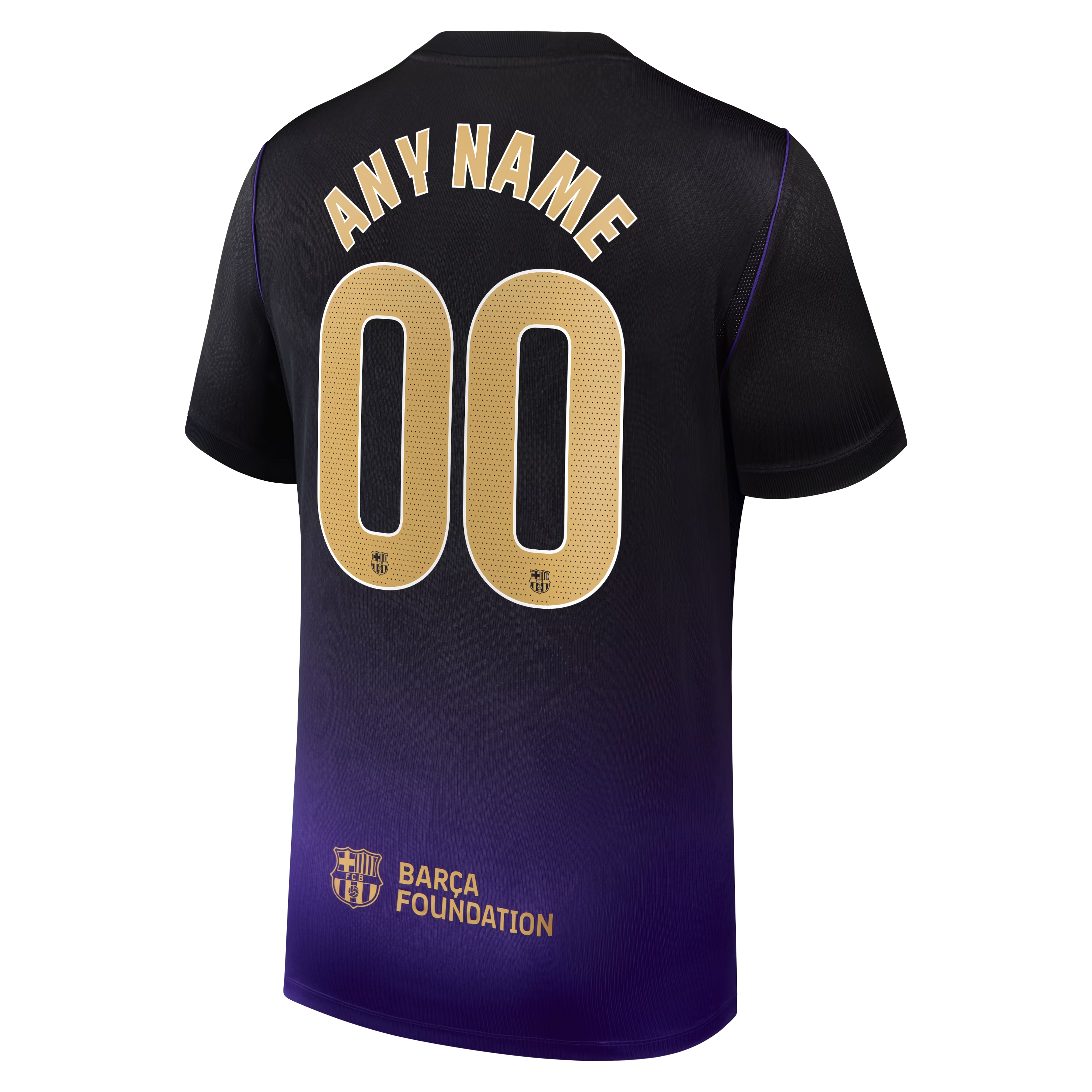 Barcelona 2026/27 Away Stadium Custom Jersey - Purple