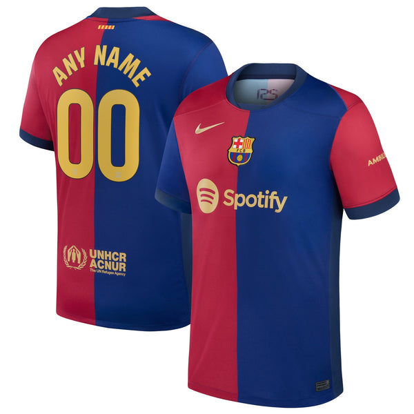 Barcelona Nike 2024/25 Home Customized Jersey - Royal