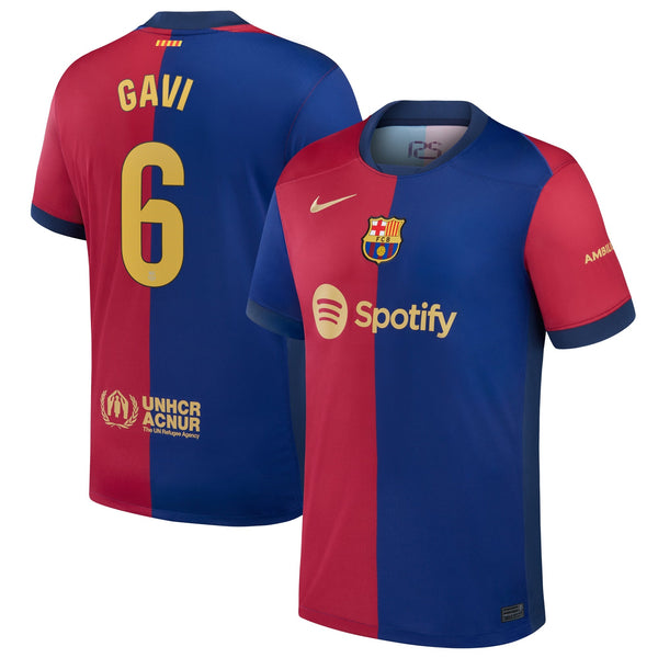 Barcelona Nike 2024/25 Home Player Gavi 6 Jersey - Royal