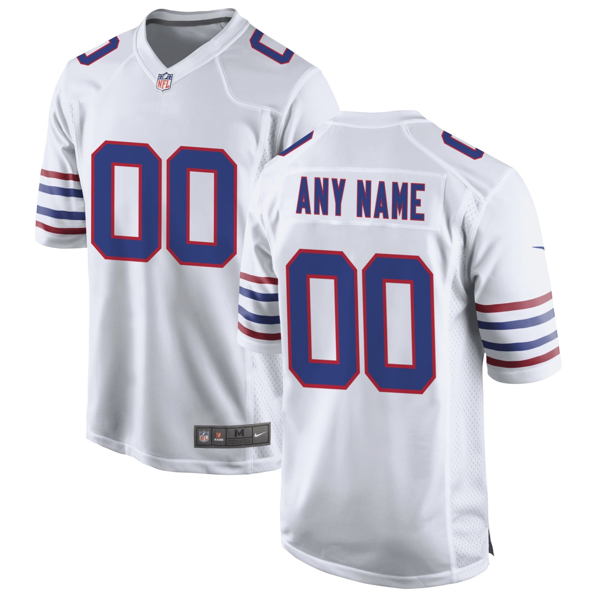 Buffalo Bills Town Jersey Alternate Customized Game Jersey - White