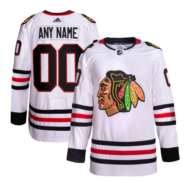 Chicago Blackhawks Team 2022 Custom Jersey Pro Official - Jersey Teams World