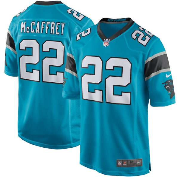 Christian McCaffreyPlayer Carolina Panthers Game jersey Unisex Blue - Jersey Teams World