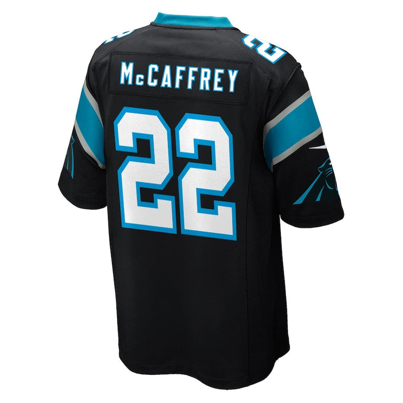 Carolina Panthers Team Home Game jersey Unisex  - Christian McCaffrey Player - Blue - Jersey Teams World