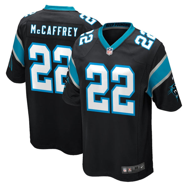 Carolina Panthers Team Home Game jersey Unisex  - Christian McCaffrey Player - Blue - Jersey Teams World