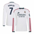 Cristiano Ronaldo 7 Real Madrid  2026/27 Home  Long Sleeve Jersey - White
