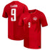 Cyle Larin Canada Soccer Custom 2026 Home Match Authentic Jersey - Red - Jersey Teams World